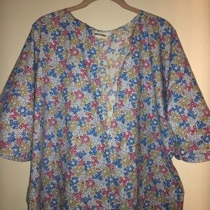 Multi colored Kimono SZ Large 48’ long